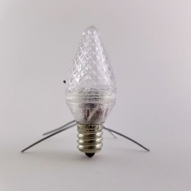 Aurio C7 E12 0.5W Retrofit Light Bulbs 25pcs/box Warm White