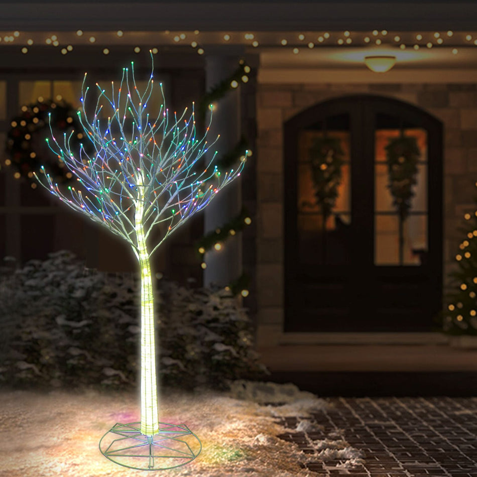 Amazing Seasons 6 FT Deluxe Birch Tree