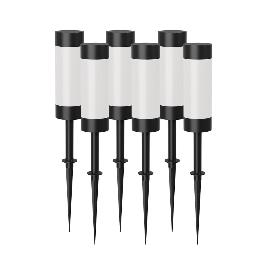 AurioTek 10 IN Column Pathway Light All-In-One Kit (6-Pack)