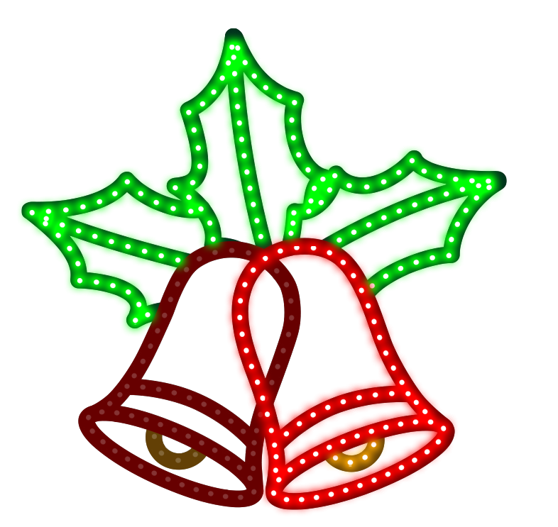 Aurio Hi-Vibrant 16 IN Motion “Ringing” Holiday Bell
