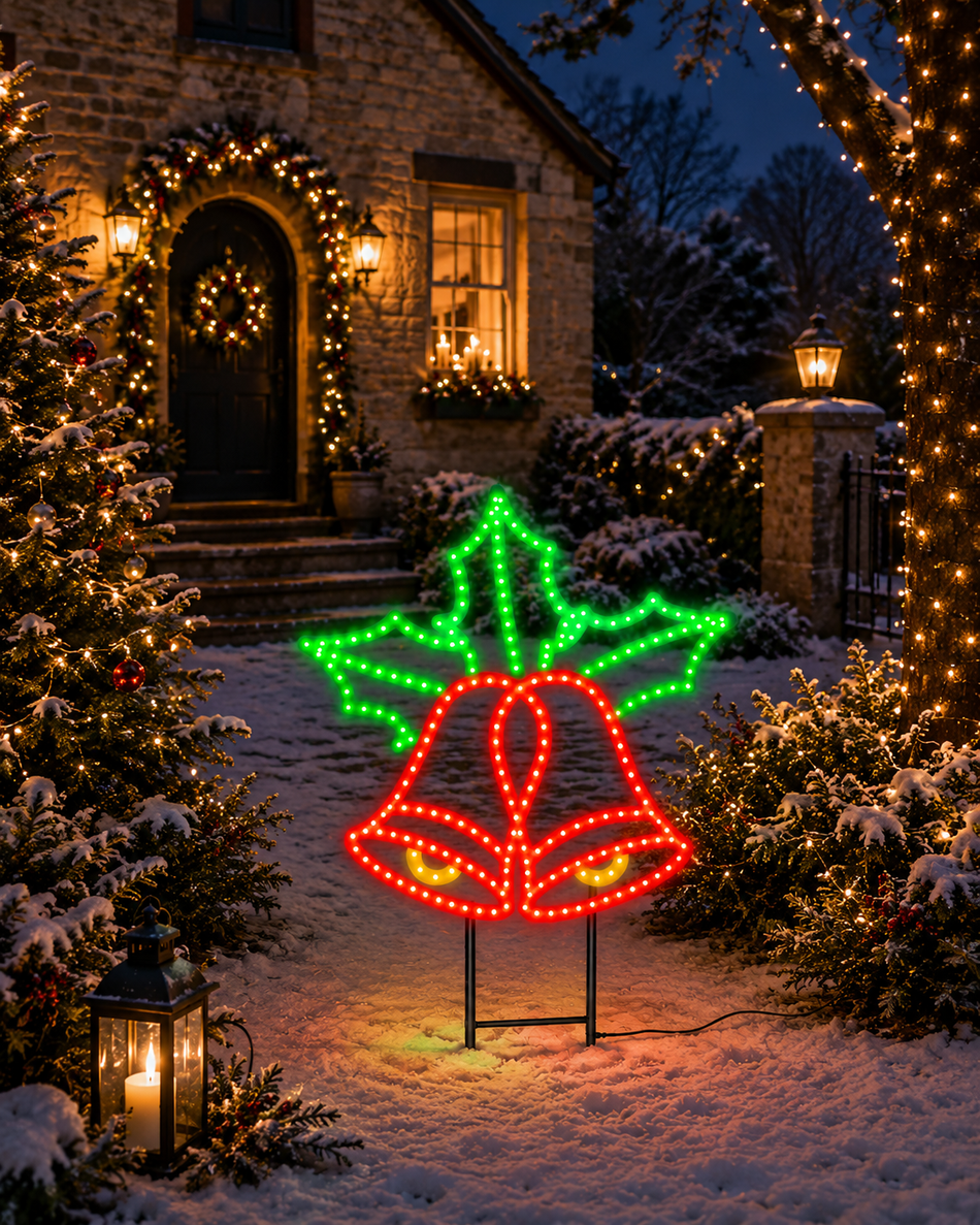 Aurio Hi-Vibrant 16 IN Motion “Ringing” Holiday Bell