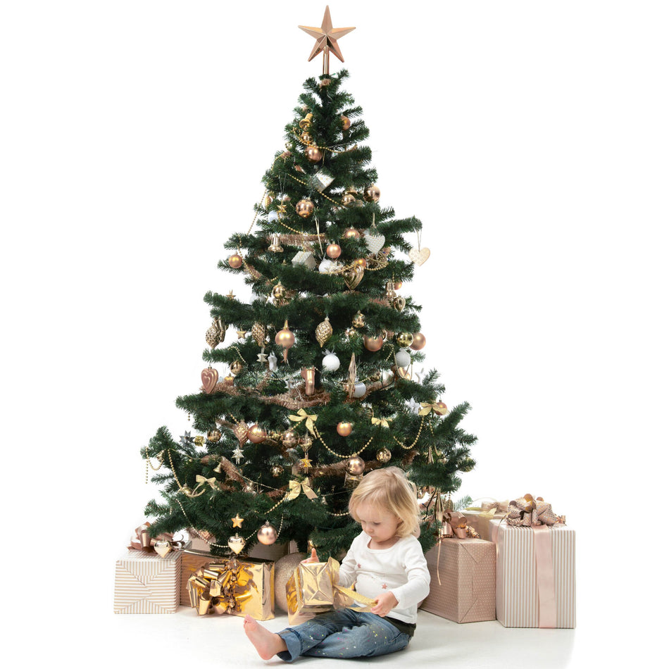 Aurio 6 FT Christmas Tree 100% PVC 600 Tips Green