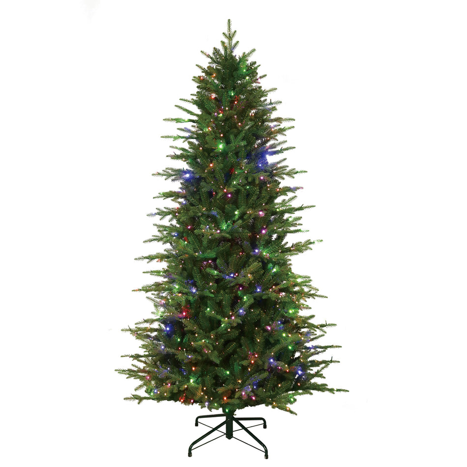Aurio 7.5 FT Life-Like Kensington Fir Tree 16 Functions