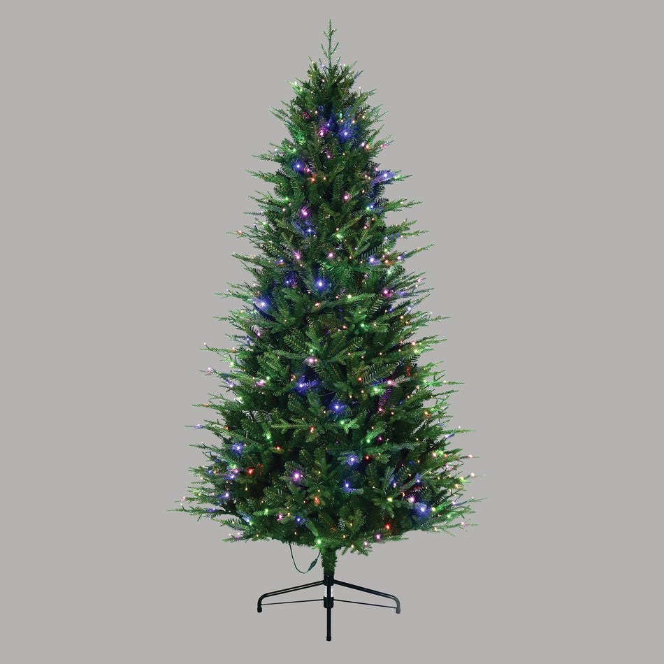 Aurio 7.5 FT Life-Like Nordic Fir Tree 16 Functions