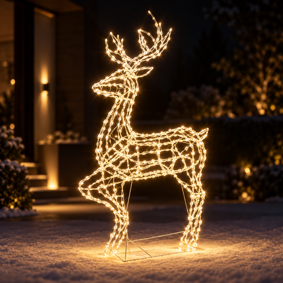 Aurio 5.5 ft Christmas Deer