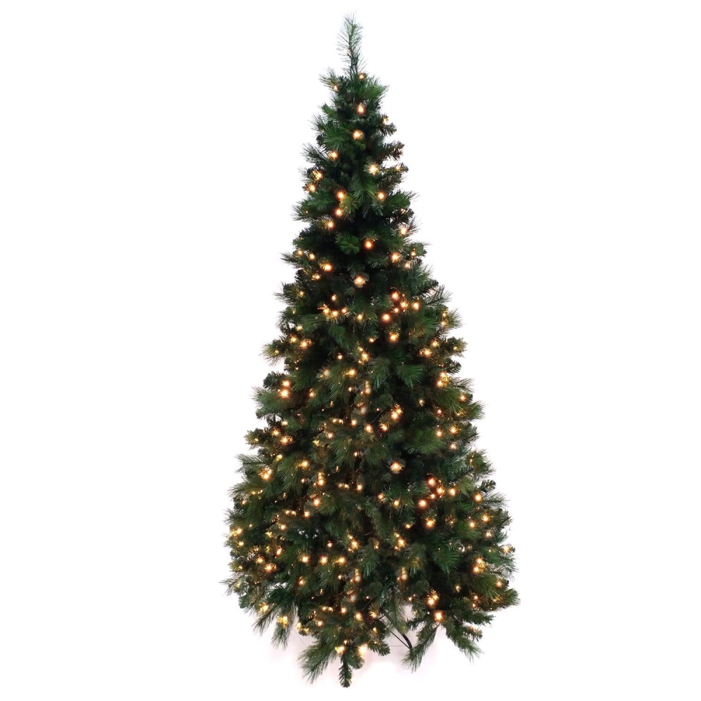 Aurio 7.5 FT Pre-Lit Indoor Tree 1000 Tips 440LED Starry Lights Color Change