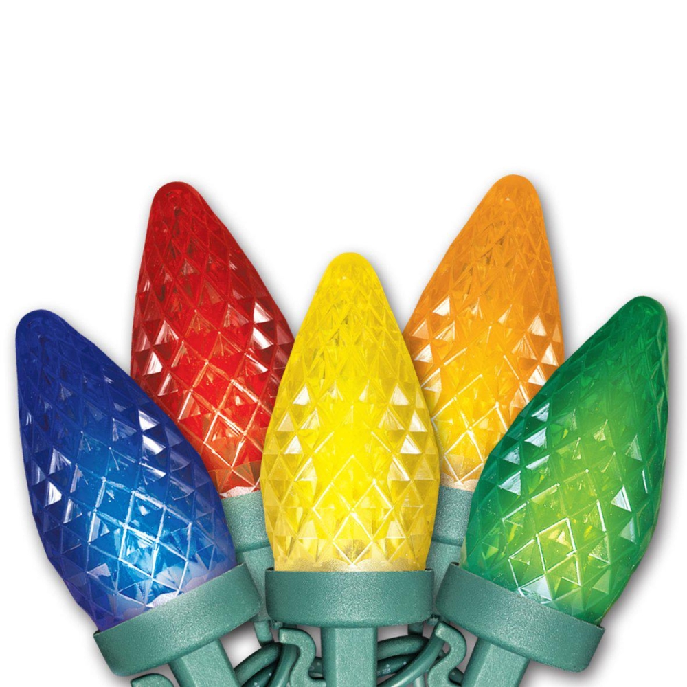 C9 Multi Color LED Christmas Lights