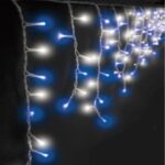 Aurio Starry Light Icicle 135L 3mm Blue and Pure White