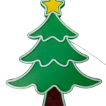 AurioTek 18 IN Christmas Tree with Integrated WRGB Strip Light
