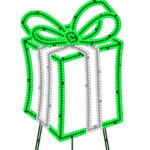 Aurio Hi-Vibrant 16 IN Present (Twinkling Green & Pure White)